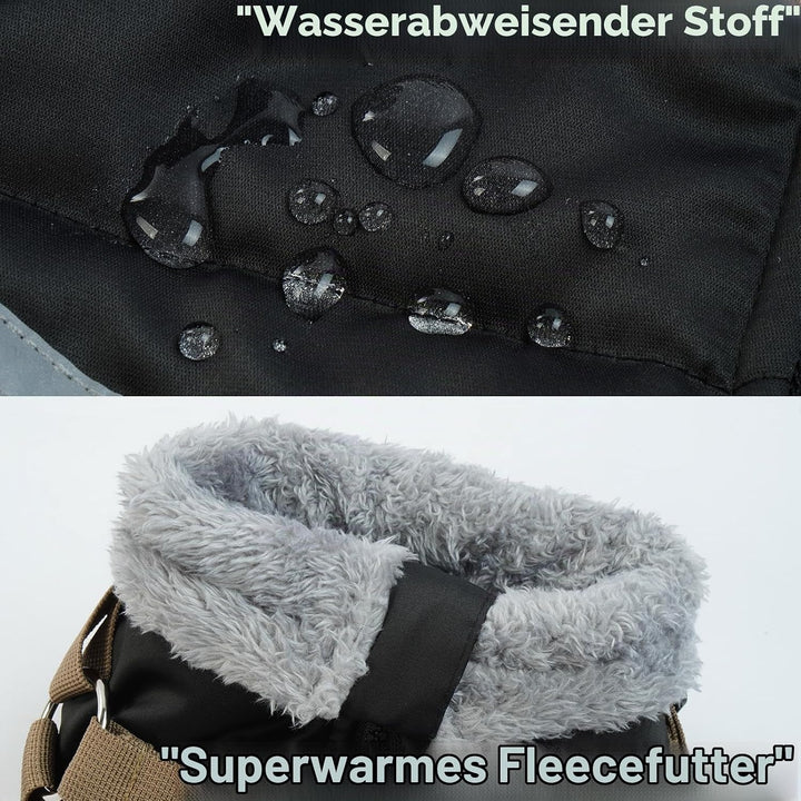Hundemantel Mittelgrosse Hunde, Hunde Wintermantel mit Geschirr Hundeweste Winter Hundemantel Reflek