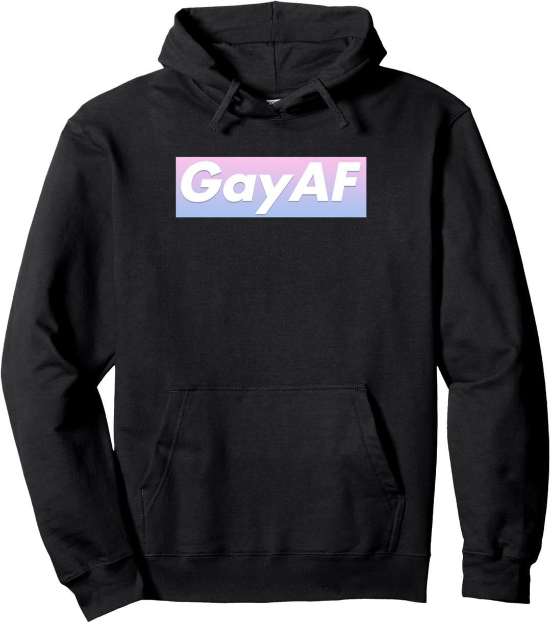 GAY AF - Trans Stolz - Transgender-Stolz Pullover Hoodie