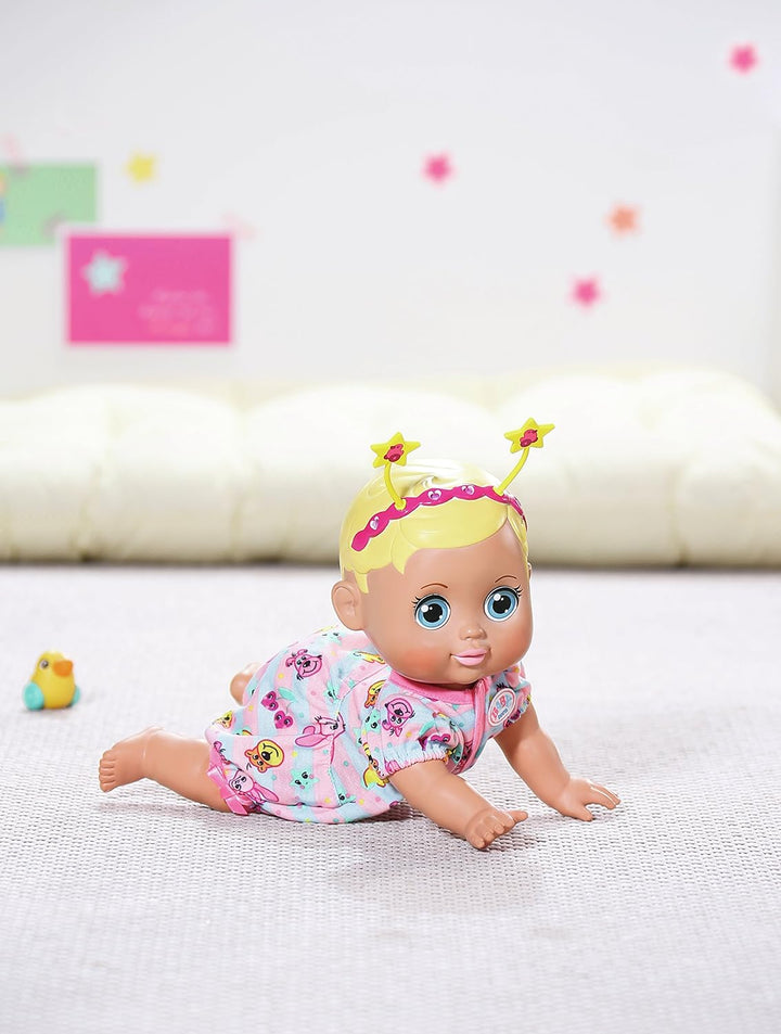 BABY born 825884 Funny Faces KrabbelBaby Puppe, bunt