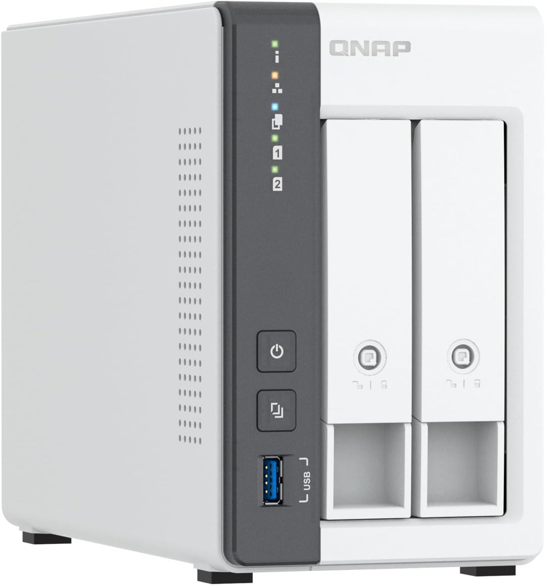Qnap TS-216G | 2-Bay, Quad-core ARM CPU, 4GB RAM. 2.5GbE NAS