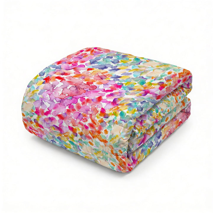 Fantasy Doubleface Sommersteppdecke, 170x270cm, Spring, Microfiber, Einzeln Spring Einzelne, Spring