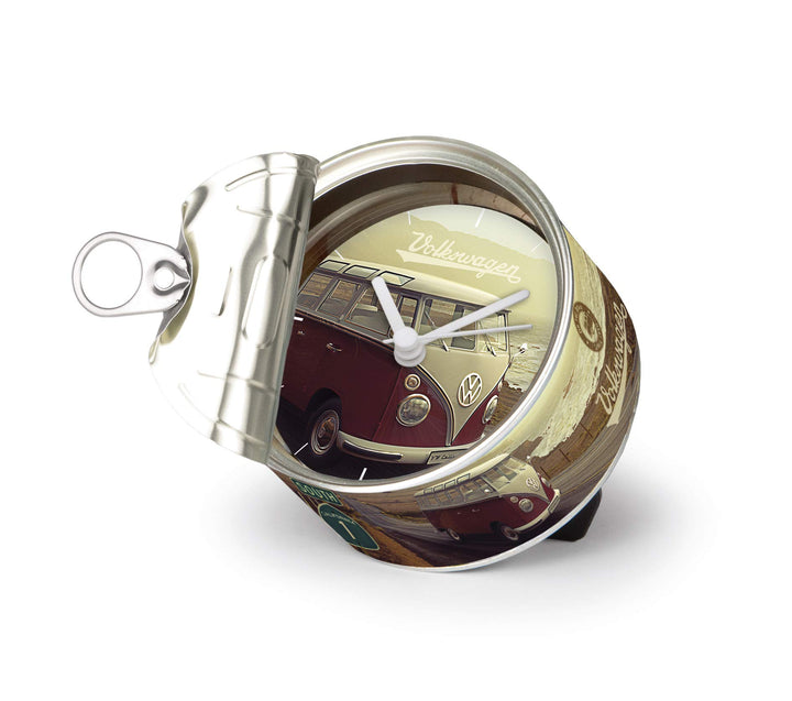 BRISA VW Collection - Volkswagen T1 Bulli Bus Tisch-Uhr, Magnet-Uhr, MyClock auch personalisierbar,