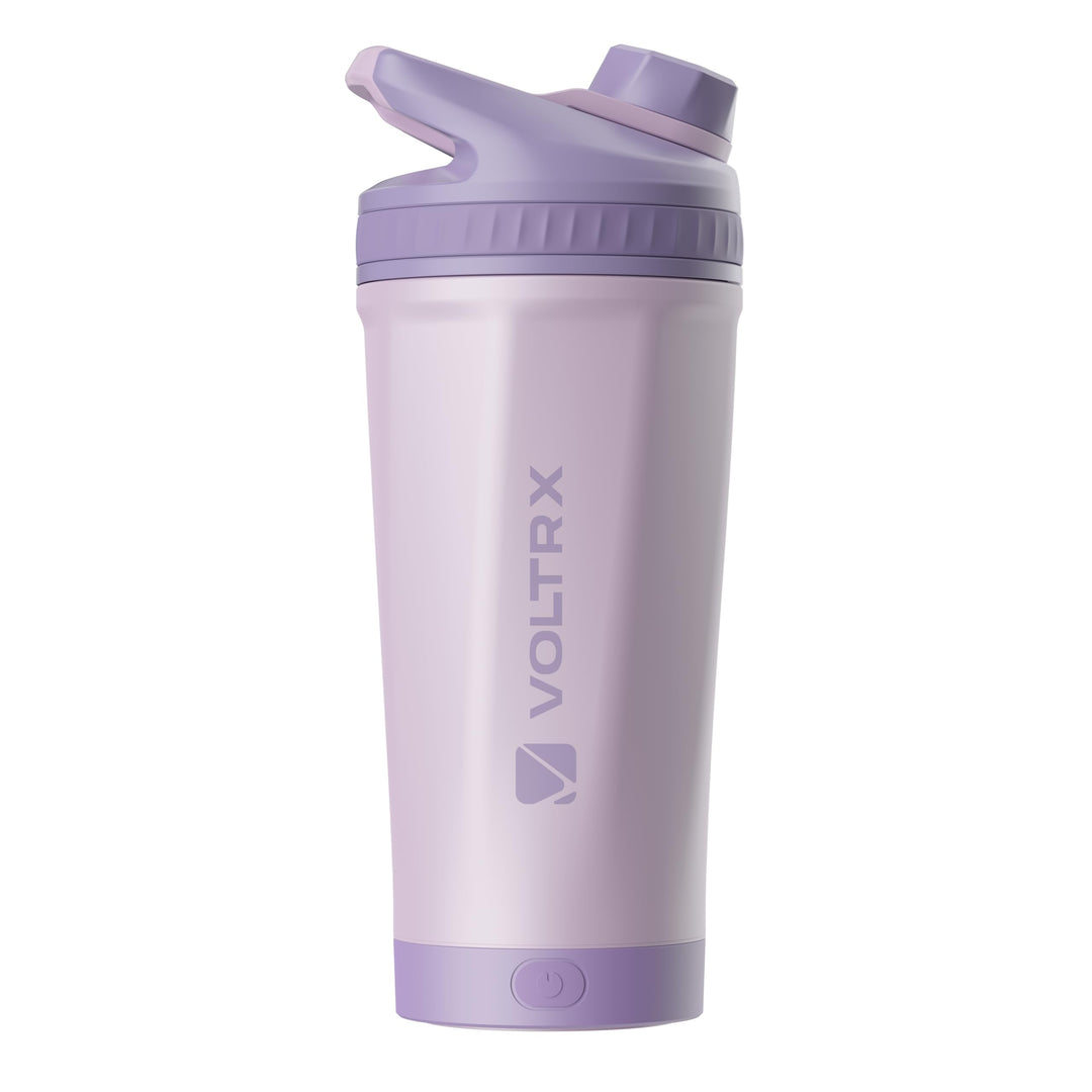 VOLTRX ChillMix Shaker Isoliertem Edelstahl - USB-C Aufladbarer Elektrischer Proteinshake-Mixer, Sha