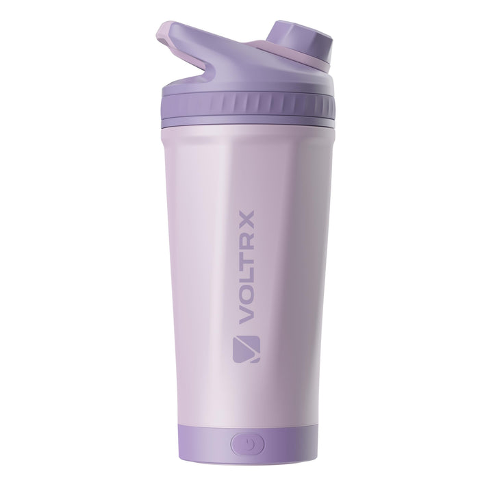 VOLTRX ChillMix Shaker Isoliertem Edelstahl - USB-C Aufladbarer Elektrischer Proteinshake-Mixer, Sha