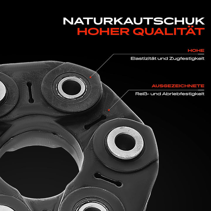 Frankberg Gelenkscheibe Hardyscheibe Kompatibel mit 3er E90 325 330 3.0L 2004-2011 5er E60 535 545 3