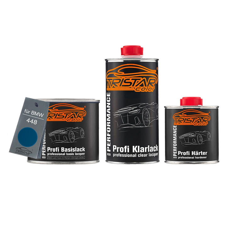 TRISTARcolor Autolack Dosen Set für BMW 448 Laguna Seca Int. 1,25L