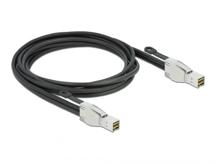 Delock PCI Express Kabel Mini SAS HD SFF-8674 zu SFF-8674 2 m