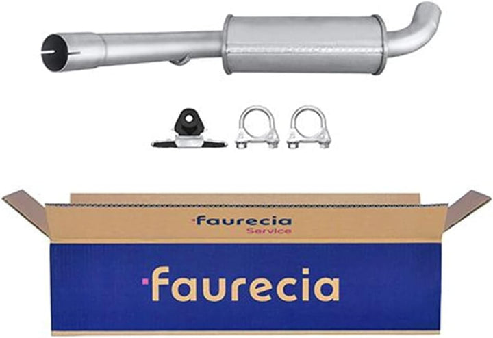HELLA 8LC 366 026-131 Mittelschalldämpfer - Easy2Fit Kit - mitte - einteilig - Set mit Anbauteilen