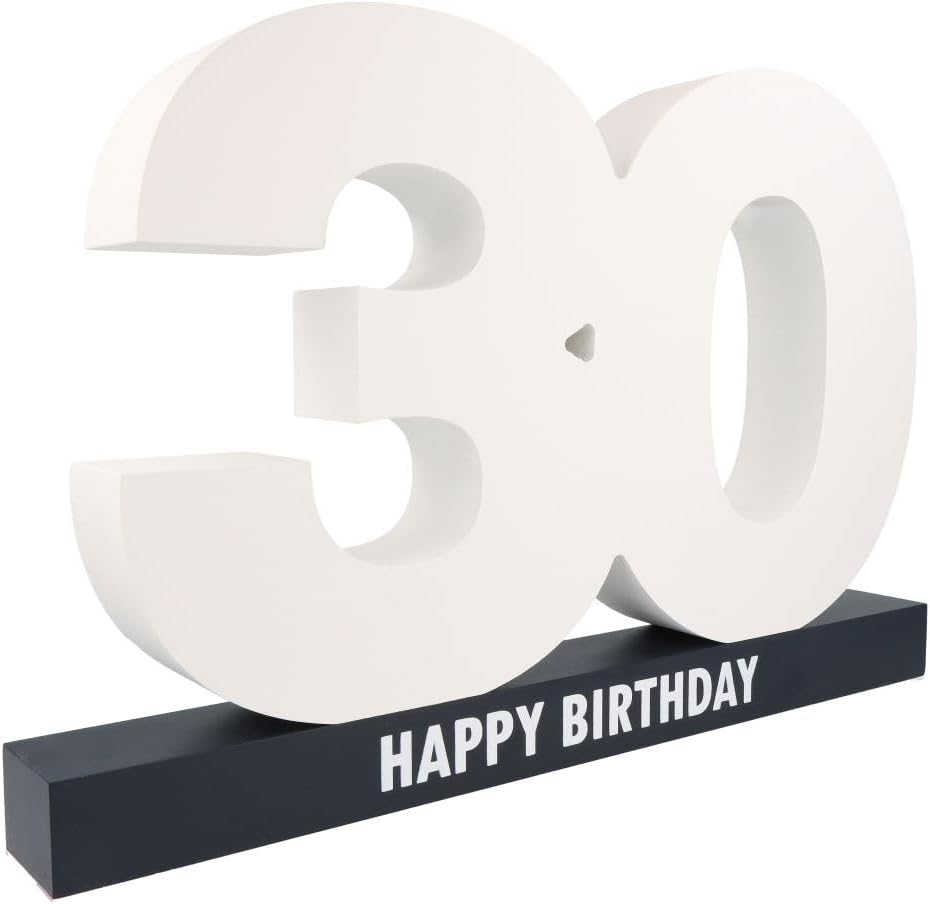 Spruchreif XL Gästebuch 30. Geburtstag ohne LED