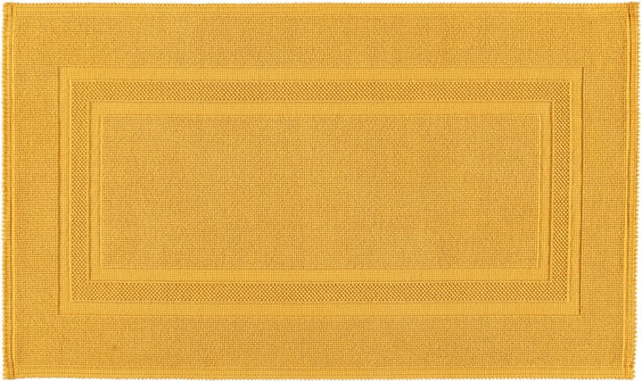 Rhomtuft Badteppich Gala Curry 348 - 70 x 120 cm Gold - 348 70x120 cm, Gold - 348 70x120 cm