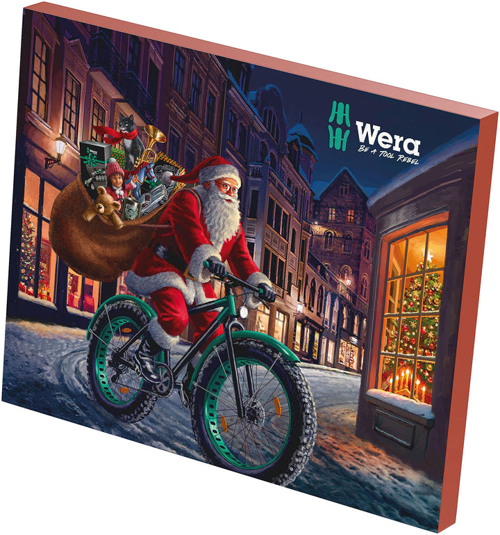 Wera Adventskalender 2023 - Werkzeug-Adventskalender, 28-teilig inkl. einzigartigen und innovativen