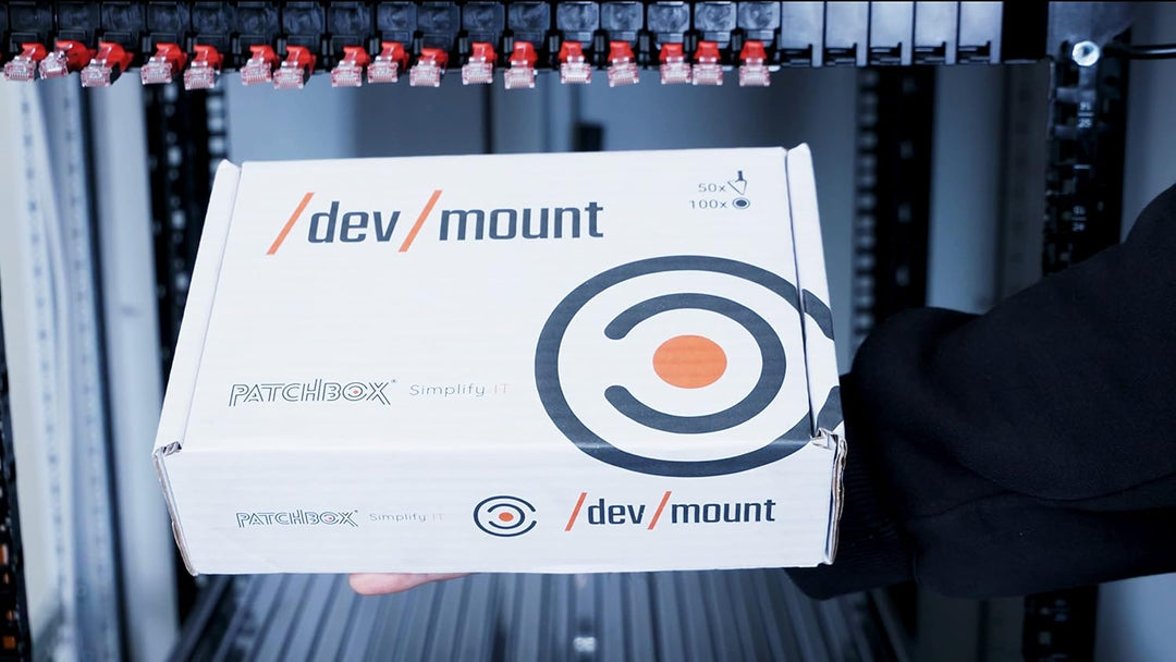 /dev/Mount 50-Pack - The Most Innovative Cage Nut Alternative for 19" Racks Single, Single