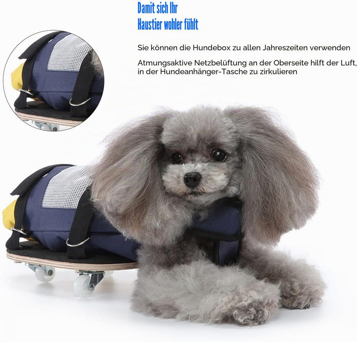 Hundeschleppsack, Oxford-Stoff, Hund, Katze, Hinterbeine, Rollstuhl, Indoor-Hunderollstuhl, Alternat