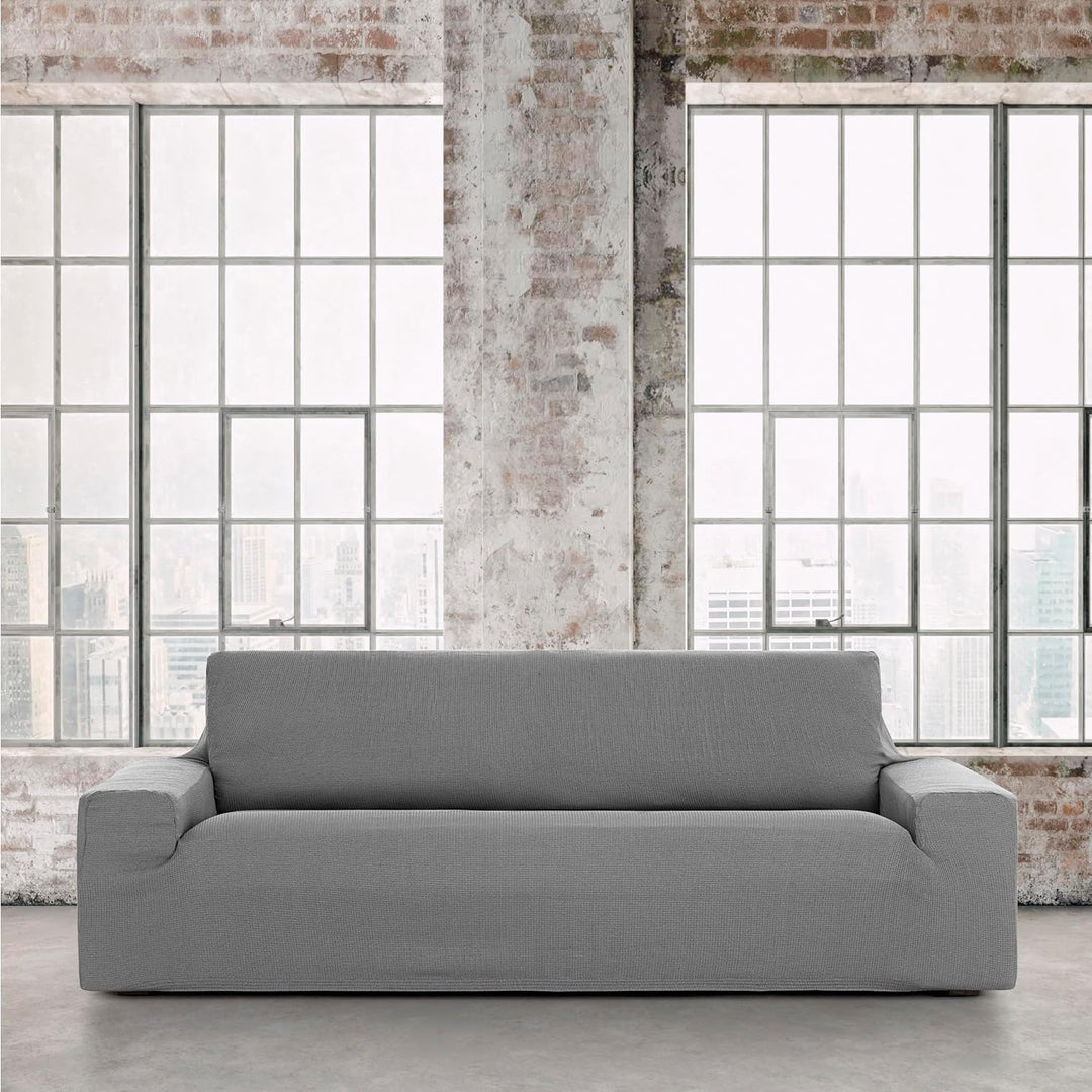 Eysa Ulises elastisch Sofa überwurf 2 sitzer, Polyester-Baumwolle, 06-grau, 37 x 7 x 29 cm 37 x 7 x