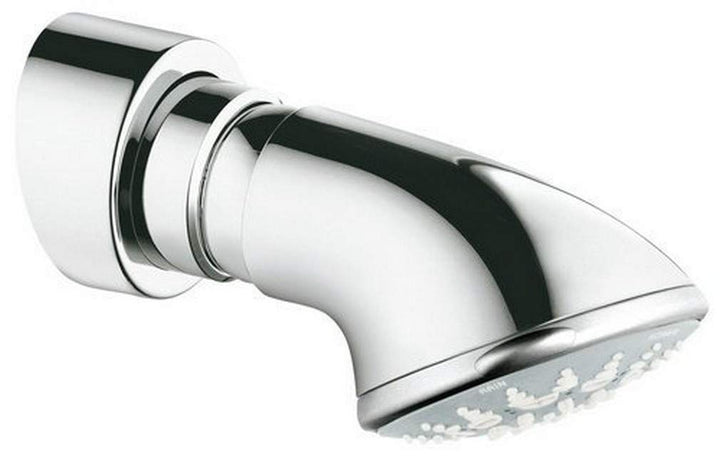 GROHE Kopfbrause Relexa Five, 5 Strahlarten SpeedClean chrom 27062000, Silber Klassiker, Klassiker