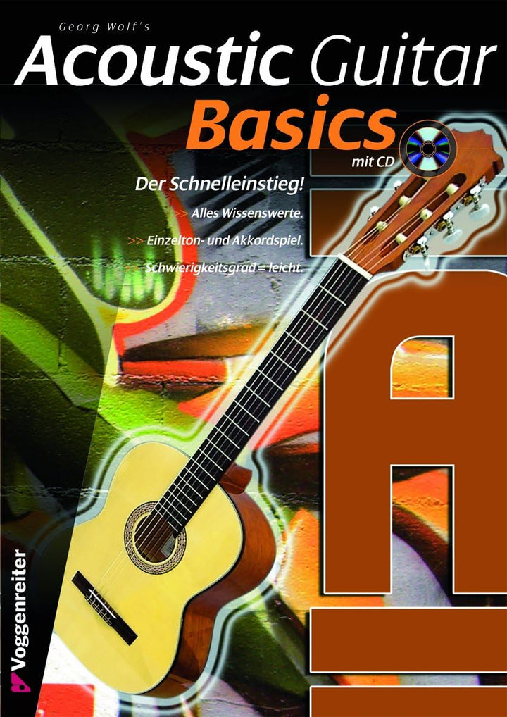 Akustikgitarren-Set 4/4 4/4 6-tlg Komplett-Set, 4/4 6-tlg Komplett-Set