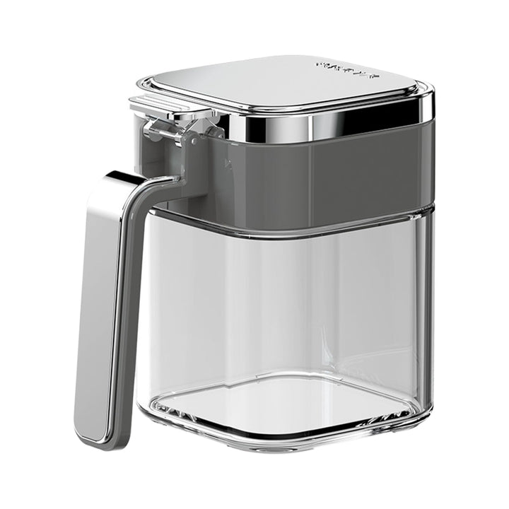 Gewürzbox aus, 380 ml, Vorratsdose mit luftdichtem Deckel, Küchen-Organizer mit transparentem Design