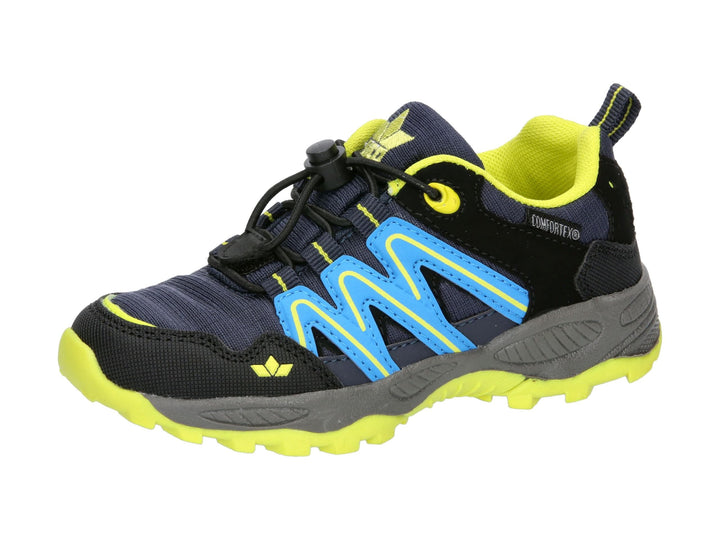 Lico Jungen Leander Trekkingsschuhe, Marine Blau Lemon