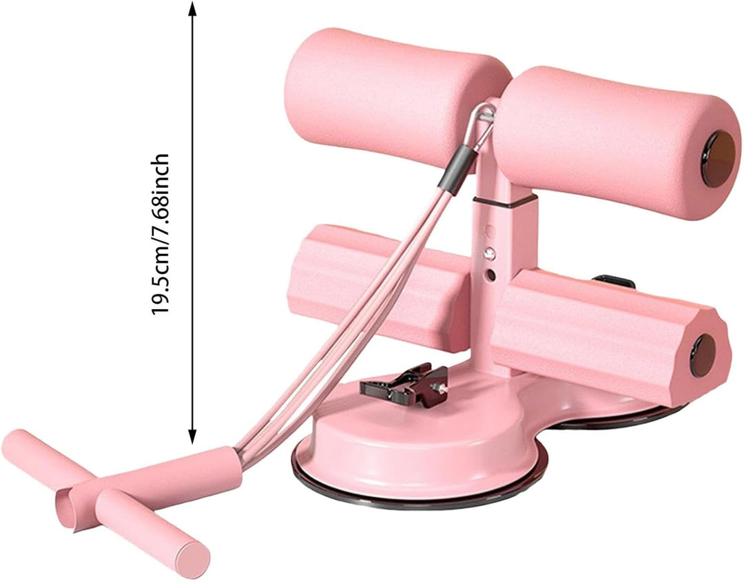 Sit-up-Assistent-Stange mit Widerstandsband,Portable Sit Up Assistant Sit Up Trainingsgerät,Bauchker