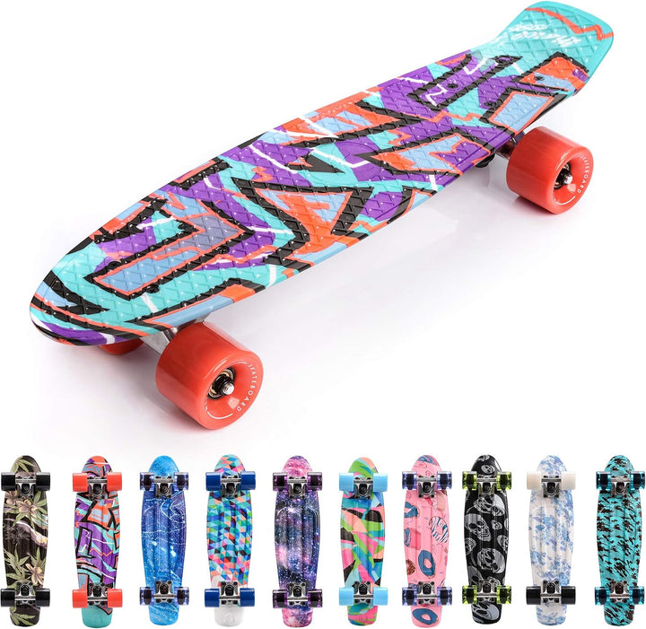 meteor Skateboard Kinder Mini Cruiser Kickboard mädchen Retro Jungen Mini Board Kinder Vintage minib