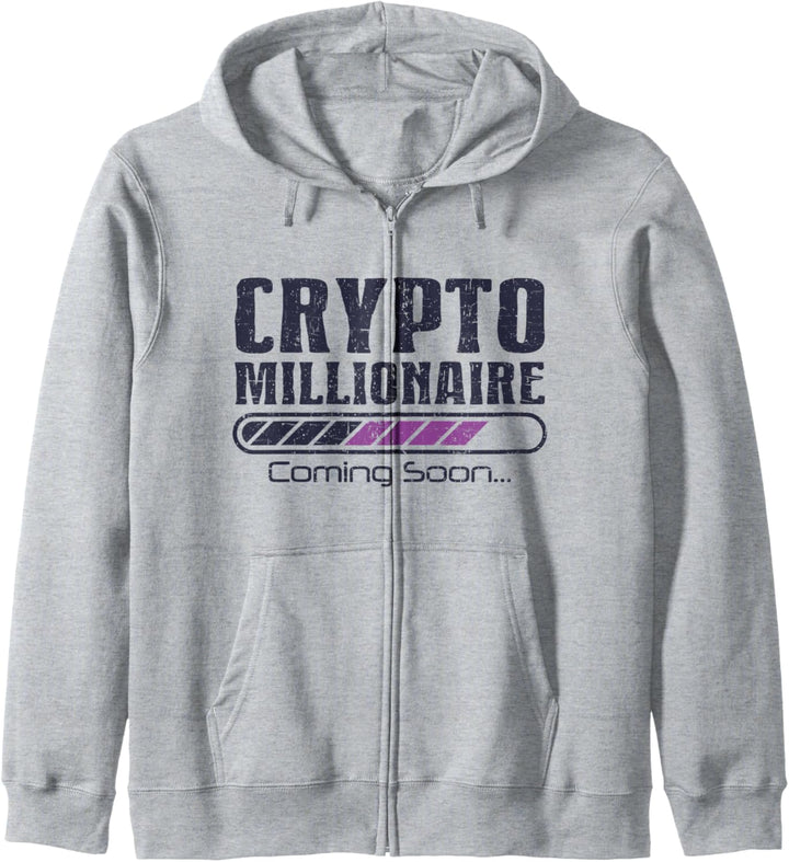 Bitcoin Crypto Lustige Krypto Währungsblockkette Kapuzenjacke
