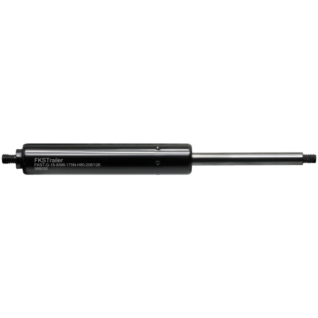 Gasdruckfeder Typ 22-10 Gewinde M8 Länge 500mm 550N 550 Newton, 550 Newton