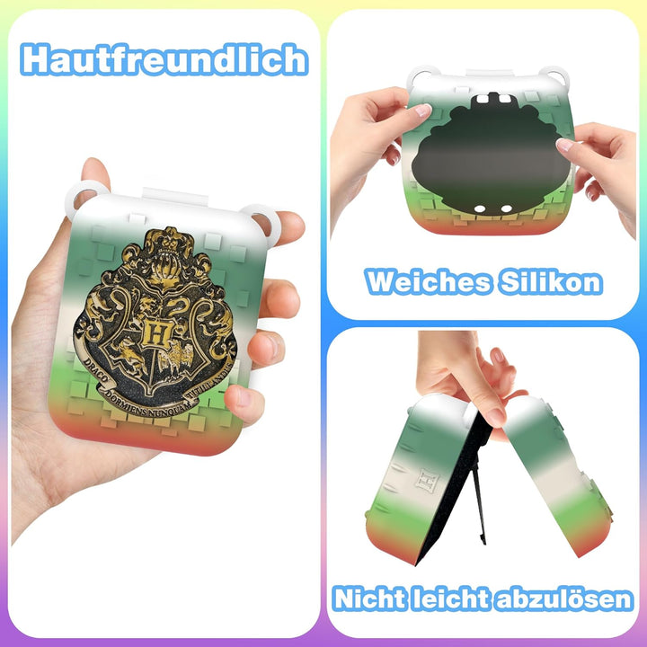 Schutzhülle für Bitzee Interactive Toy Magic Character – Silikonmaterial mit Halsgurt, Stossfest, kr