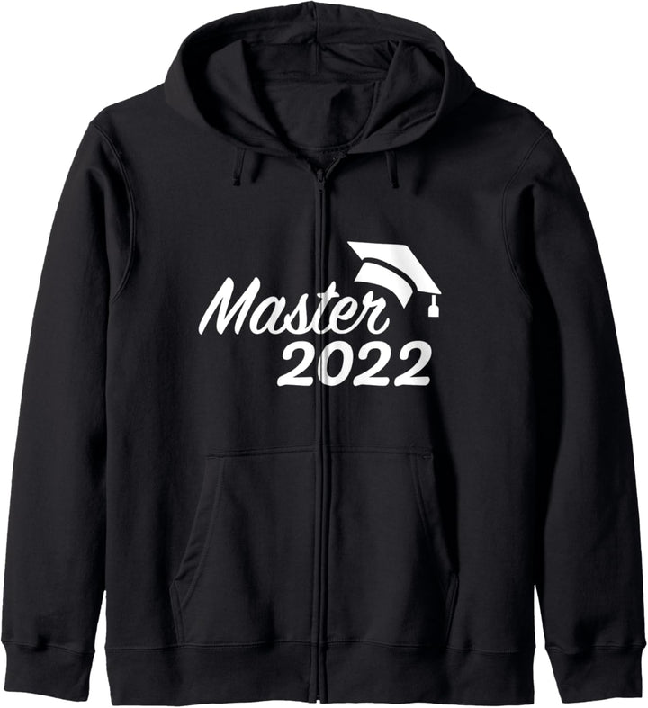 Master 2022 Abschluss Kapuzenjacke