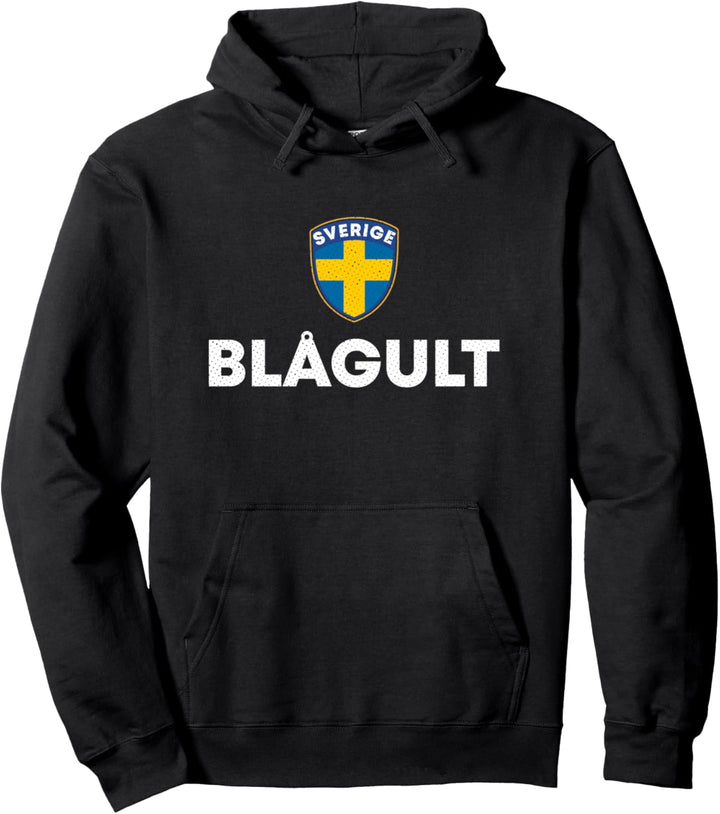 Schwedischer Fussballfan Pullover Hoodie