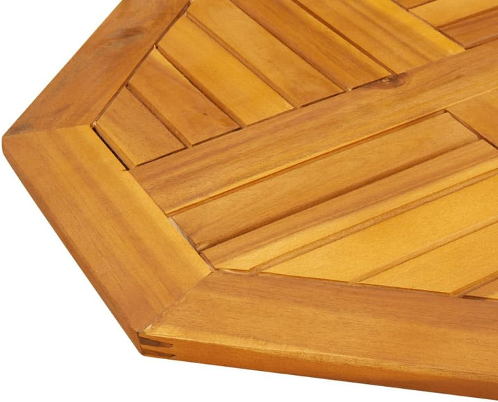 vidaXL Tischplatte - achteckig 60x60x2cm - Akazienholz massiv - Garten/Innenbereich