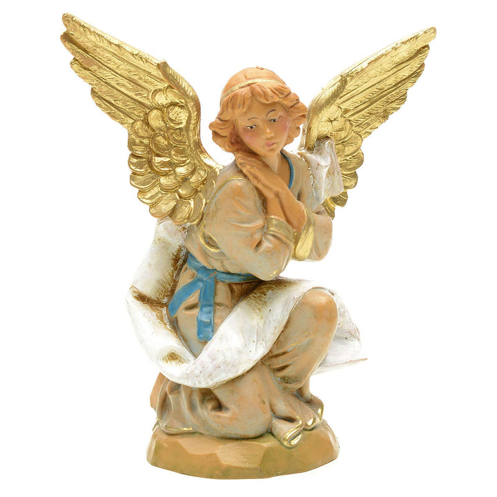 Holyart Krippenfigur Engel auf den Knien Fontanini 12 cm