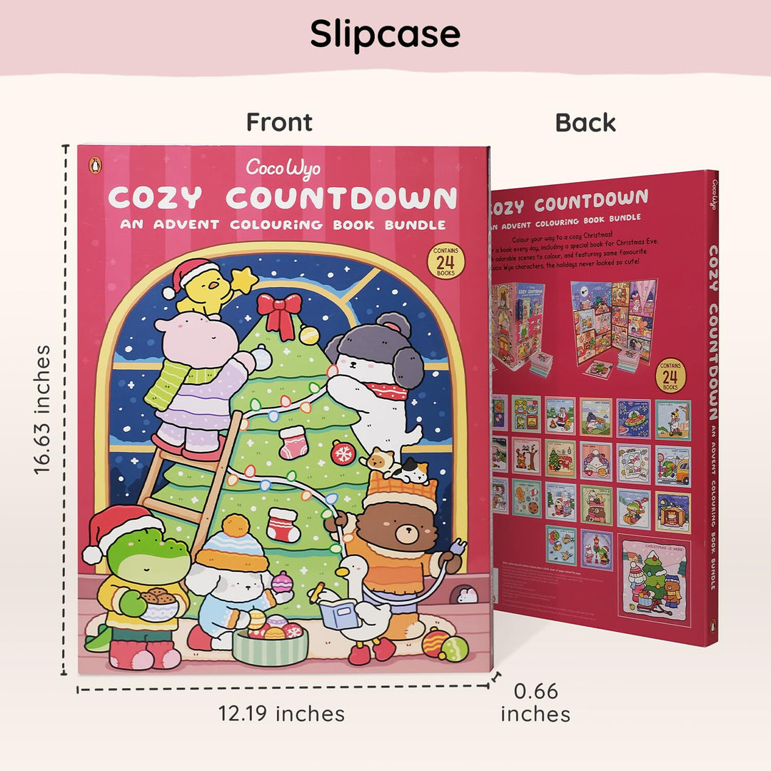Coco Wyo: Cozy Countdown - An Advent Colouring Book Bundle, Taschenbuch