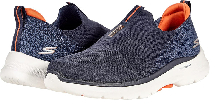 Skechers Herren Go Walk 6 Sneaker 48 EU Navy, 48 EU Navy