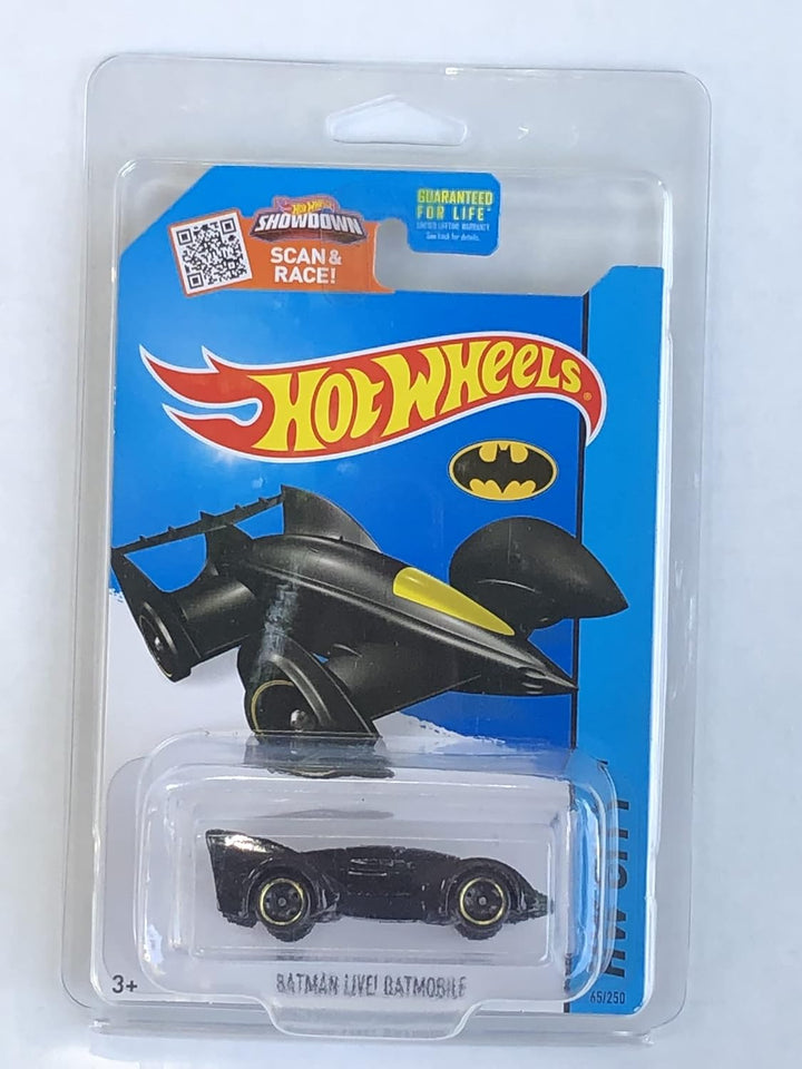 Hot Wheels, 2015 HW City, Batman Live! Batmobile [Black] Die-Cast Vehicle 