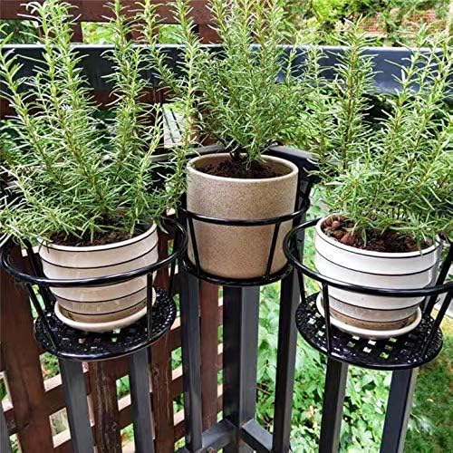 Metal Flower Pot Frames, Iron Flower Frames, Flower Pots with Flower Pot Hooks, Garden Flower Pot Fr