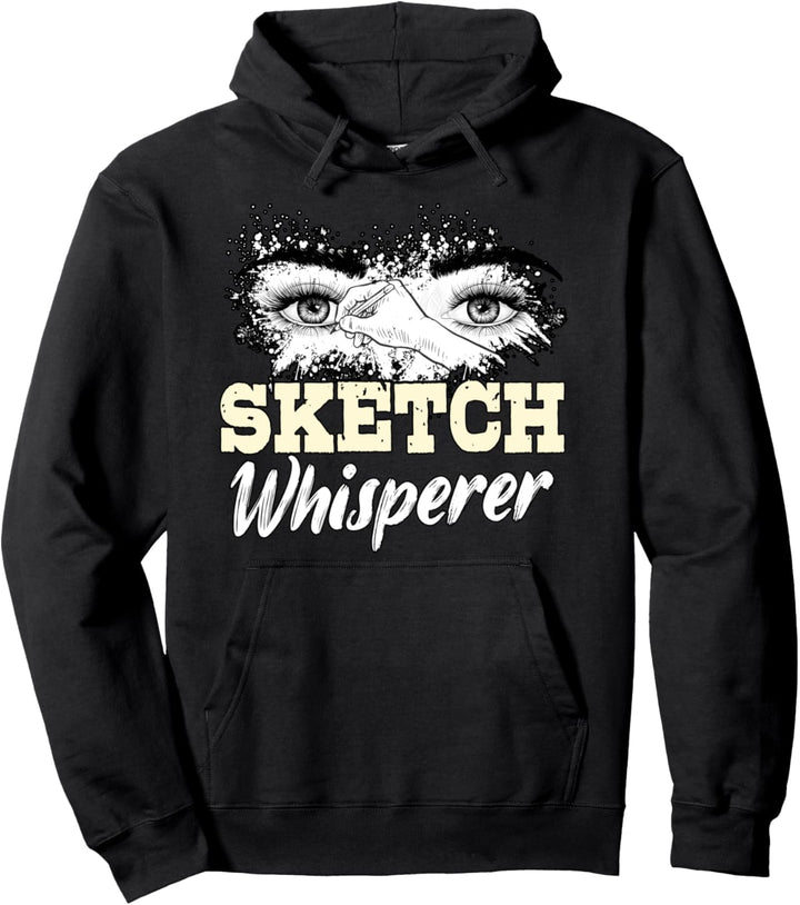 Zeichnungs Flüsterer Künstler Geschenk Zeichnen Skizzieren Pullover Hoodie