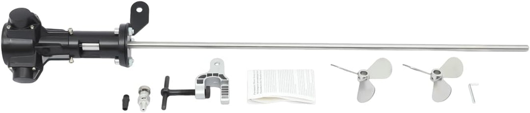 Pneumatischer Farbmischer 50 Gallonen 1/2 PS Edelstahl Rührwerk mit Halter