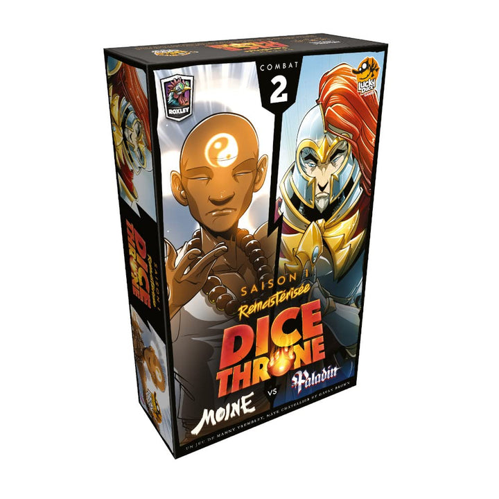 Dice Throne Staffel 1 Mönch vs Paladin