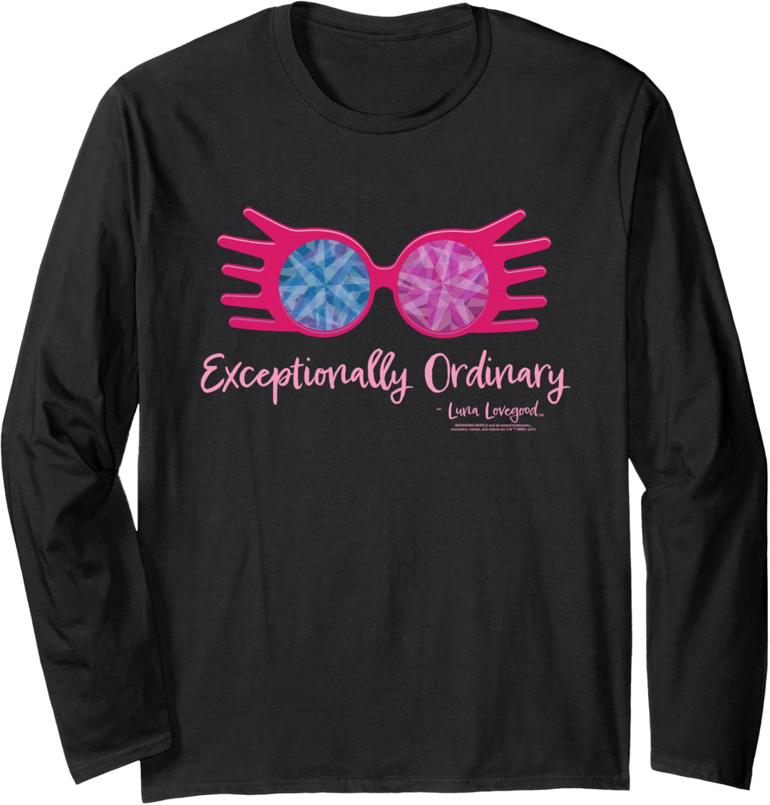Harry Potter Luna Lovegood Different Quote Langarmshirt