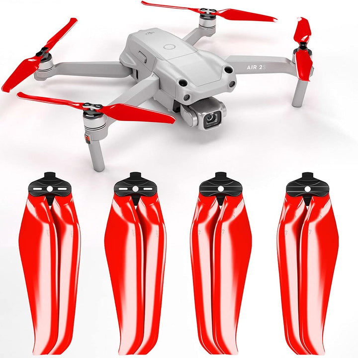 Master Airscrew Stealth Propeller für DJI Air 2S &amp; Mavic Air 2 - Rot, 4 Stück, Rot