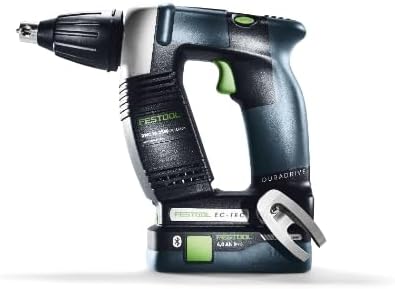Festool Akku-Bauschrauber DWC 18-2500 Basic DURADRIVE (mit Magazinvorsatz, Tiefenanschlag, Gerüsthak