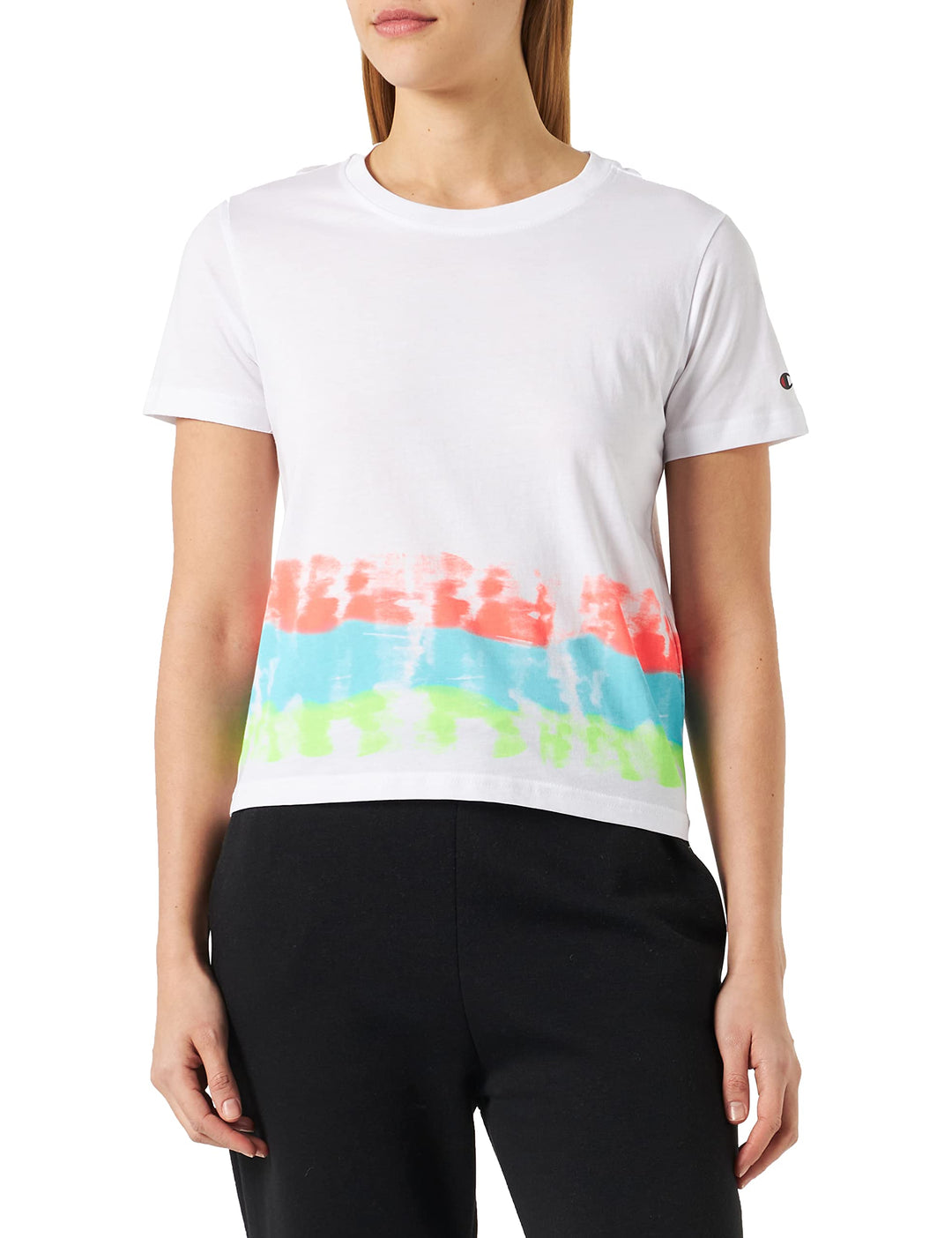Champion Damen Legacy Color Ground Croptop S/S T-Shirt, XS