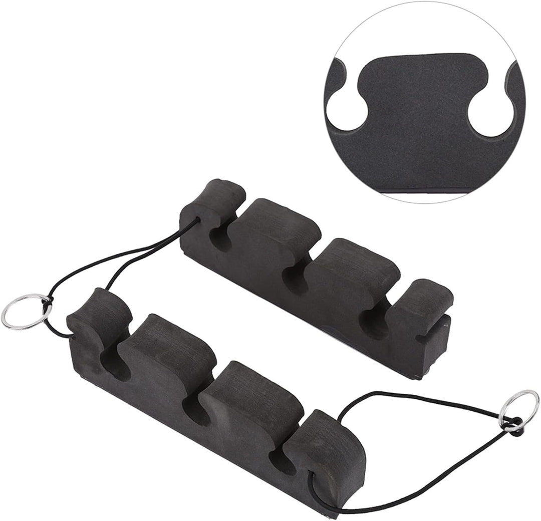 RiToEasysports 2 Stück Magnetische Rutenhalter, Dichter Schaumstoff, Fliegenfischerrutenhalter, Auto