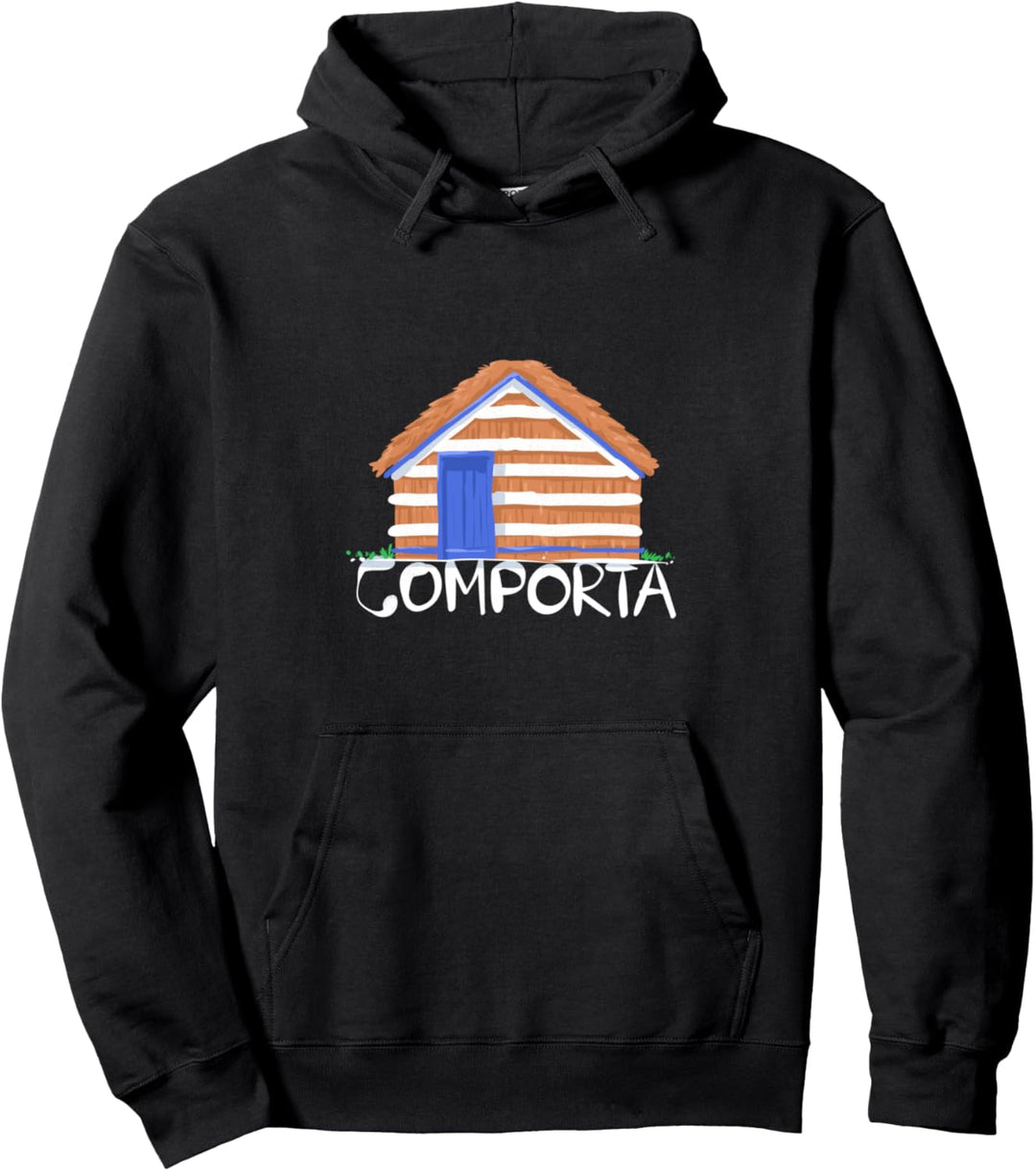 Comporta - Brown Cabin Pullover Hoodie