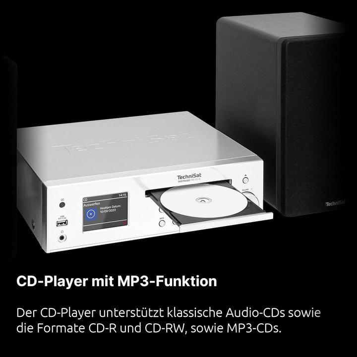 TechniSat DIGITRADIO 760 CD IR –Kompakte Premium Stereoanlage (Internetradio, DAB+, UKW, CD-Player,