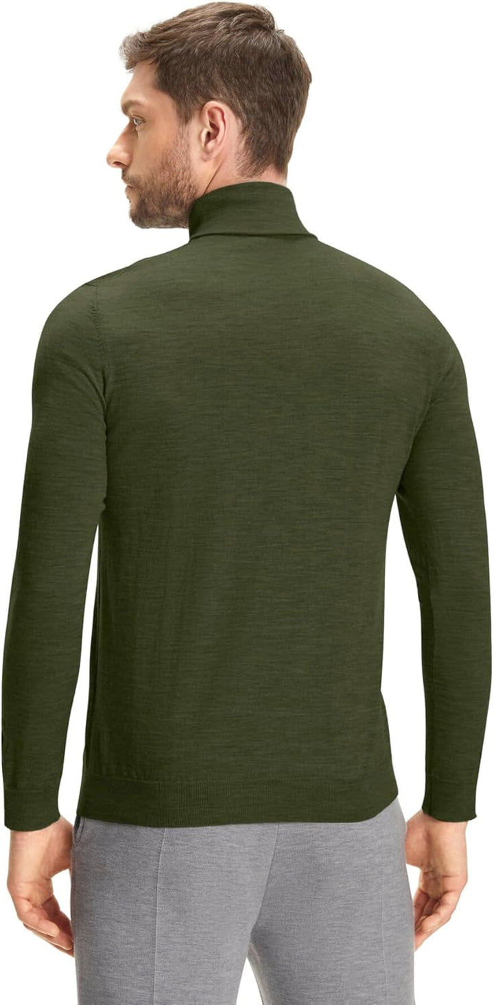 FALKE Herren Basic Roll Neck Rollkragen Pullover elegant klassisch für Business und Freizeit mit Rol