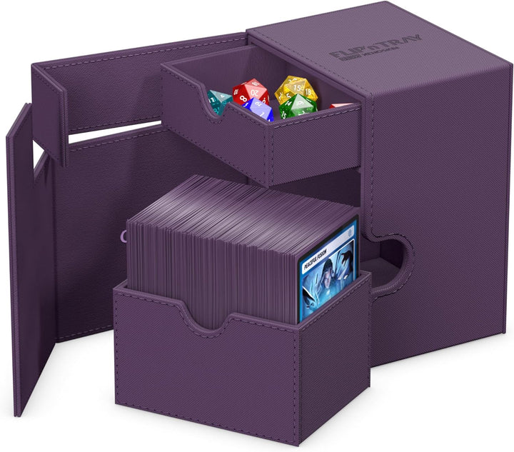 Ultimate Guard 133 Plus Xenoskin Flip n Tray Hülle, Violett, Violett