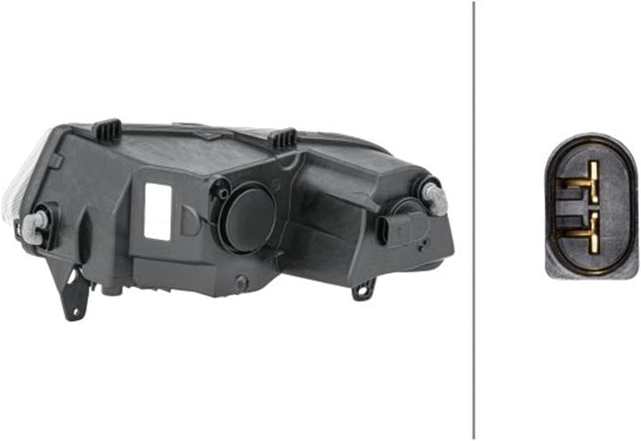HELLA 2PT 011 987-161 Glühlampe-Tagfahrleuchte - rechts, rechts