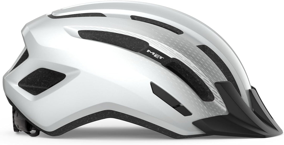 MET Downtown MIPS Fahrradhelm Weiss Glänzend 2021 Weiss (Weiss) S/M, Weiss (Weiss) S/M
