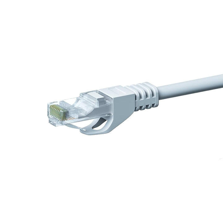 CAT5e Netzwerkkabel - U/UTP - 30 meter - Weiss - 100% Kupfer, POE, Ethernet, LAN, Patchkabel, Datenk
